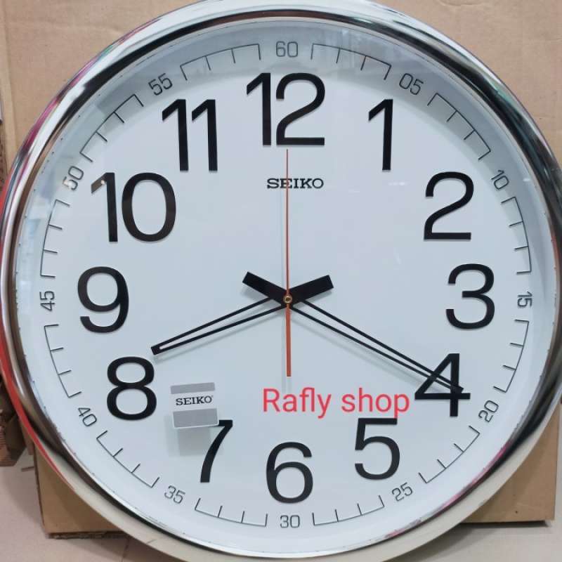 Promo jam dinding Seiko putih besar 50cm Diskon 23 di Seller Wana