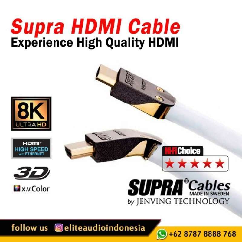 Supra high speed deals hdmi kabel 2m