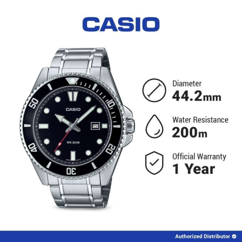 Promo Casio MDV-107D-1A1VDF Original Jam Tangan Pria Analog Silver Diskon 15% di Seller G-Shock Official Store - Cideng, Kota Jakarta Pusat | Blibli