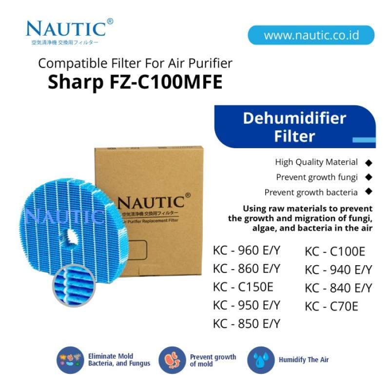 Humidifier FILTER FZ C100MFE Replacement SHARP KC 960 KC 860 KC C70