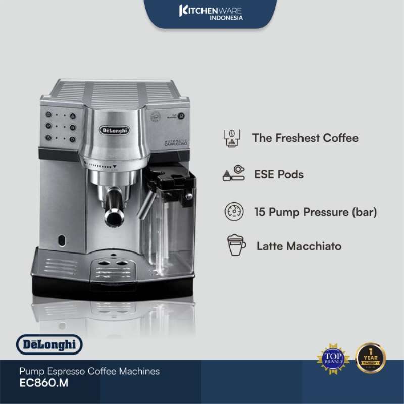 Delonghi EC860 Pump Espresso Machine