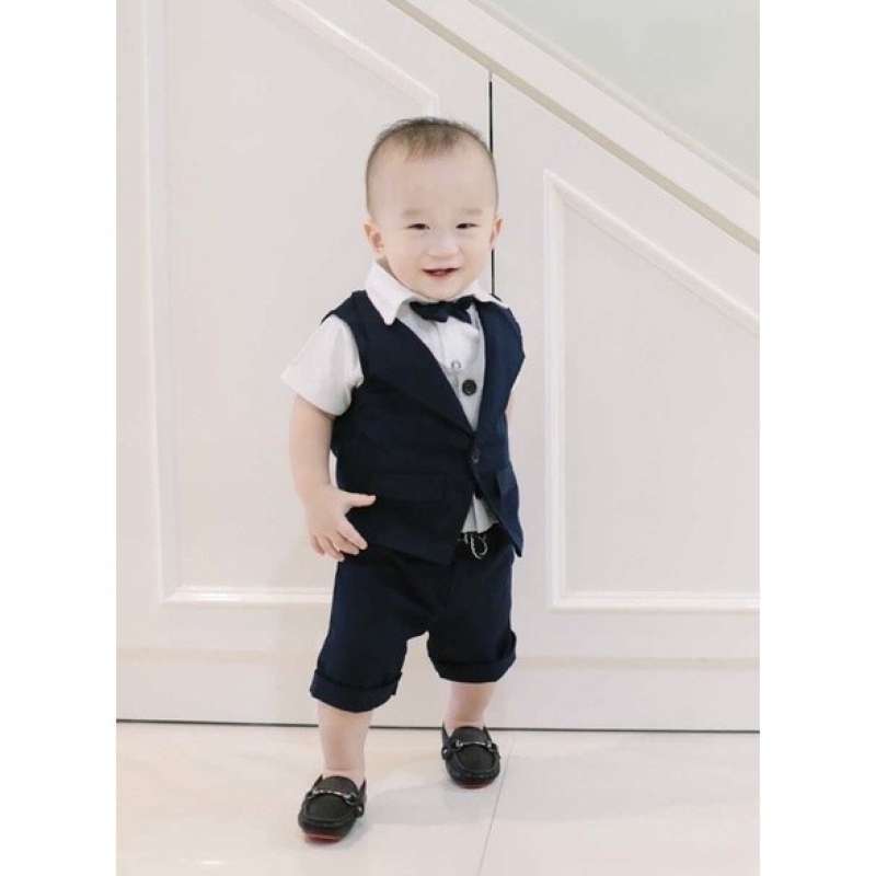 Jual laki tahun bayi balita panjang jas tuxedo pendek baju anak 0