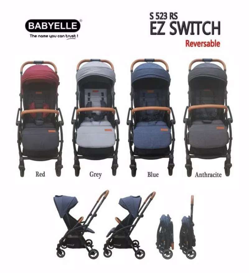 Harga stroller baby elle ez switch hot sale