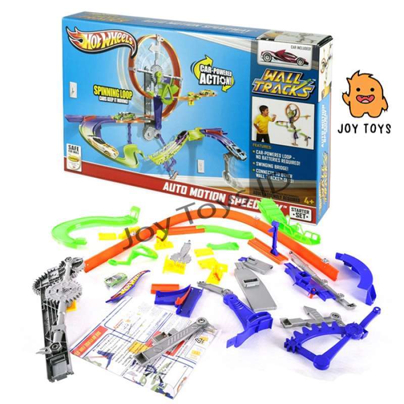Promo Wall Track Hotwheels CarMobil Auto Motion Speedway Mattel