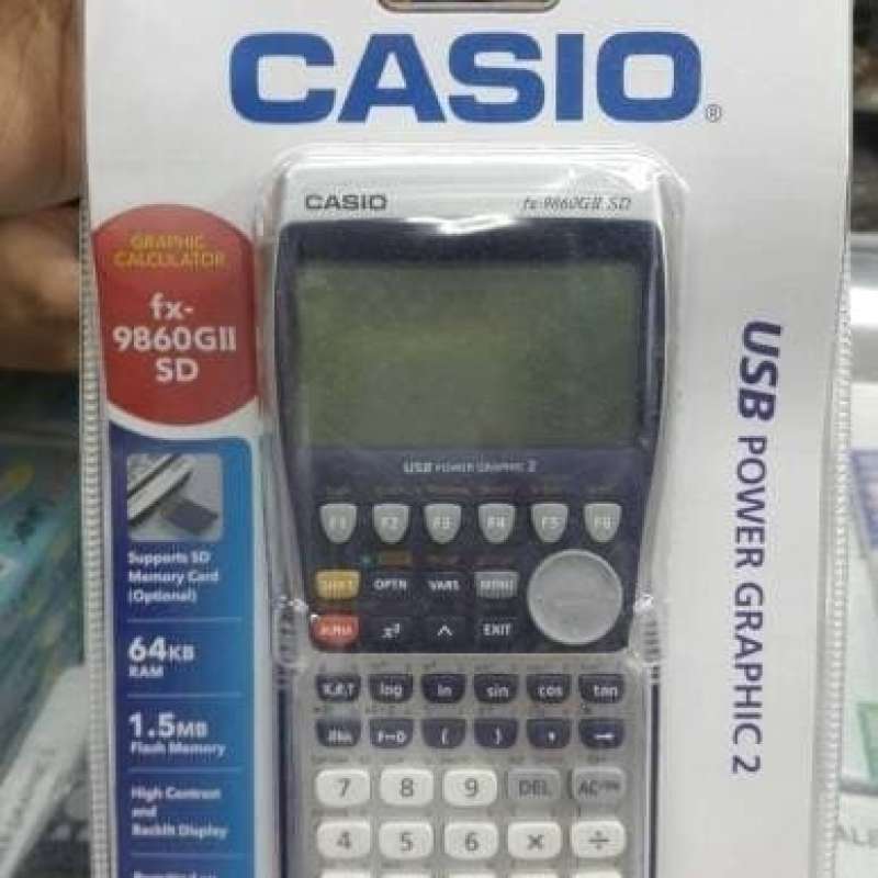 Promo Casio Graphic fx 9860GII sd bergaransi resmi Diskon 23 di