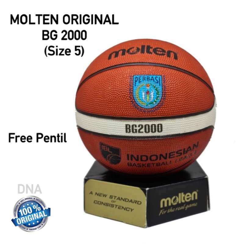 Pelota Basket Molten Gr5 Goma Nº5 Original Basquetbol - B5G 2000 — El Rey  del entretenimiento