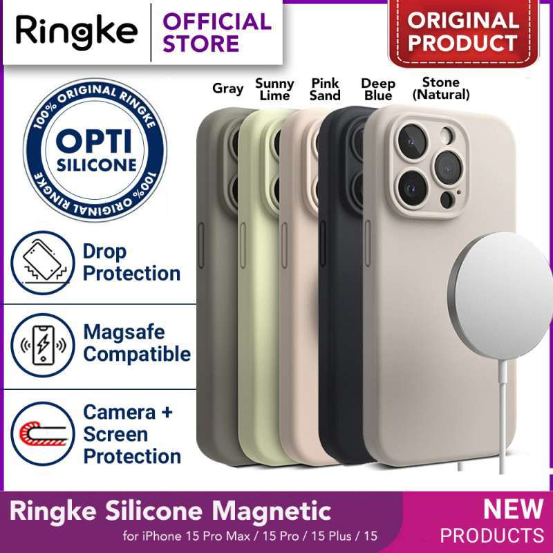 iPhone 15 Pro Max Case  Silicone Magnetic – Ringke Official Store