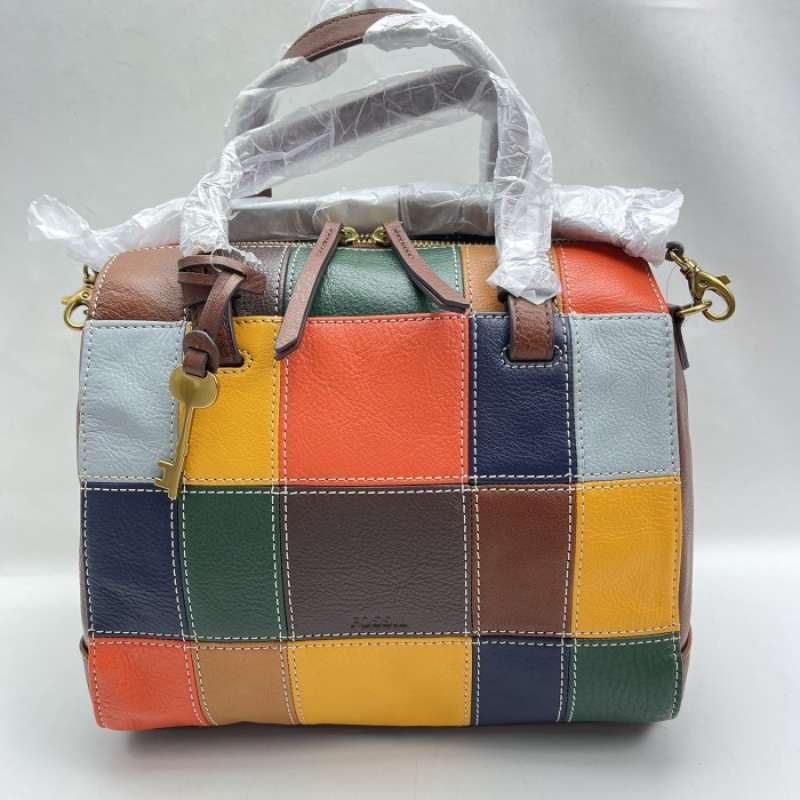 Fossil rachel satchel bright multi store