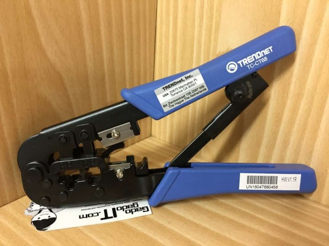 Promo TRENDnet TC CT68 Crimping Tool RJ45 RJ11 Tang krimping