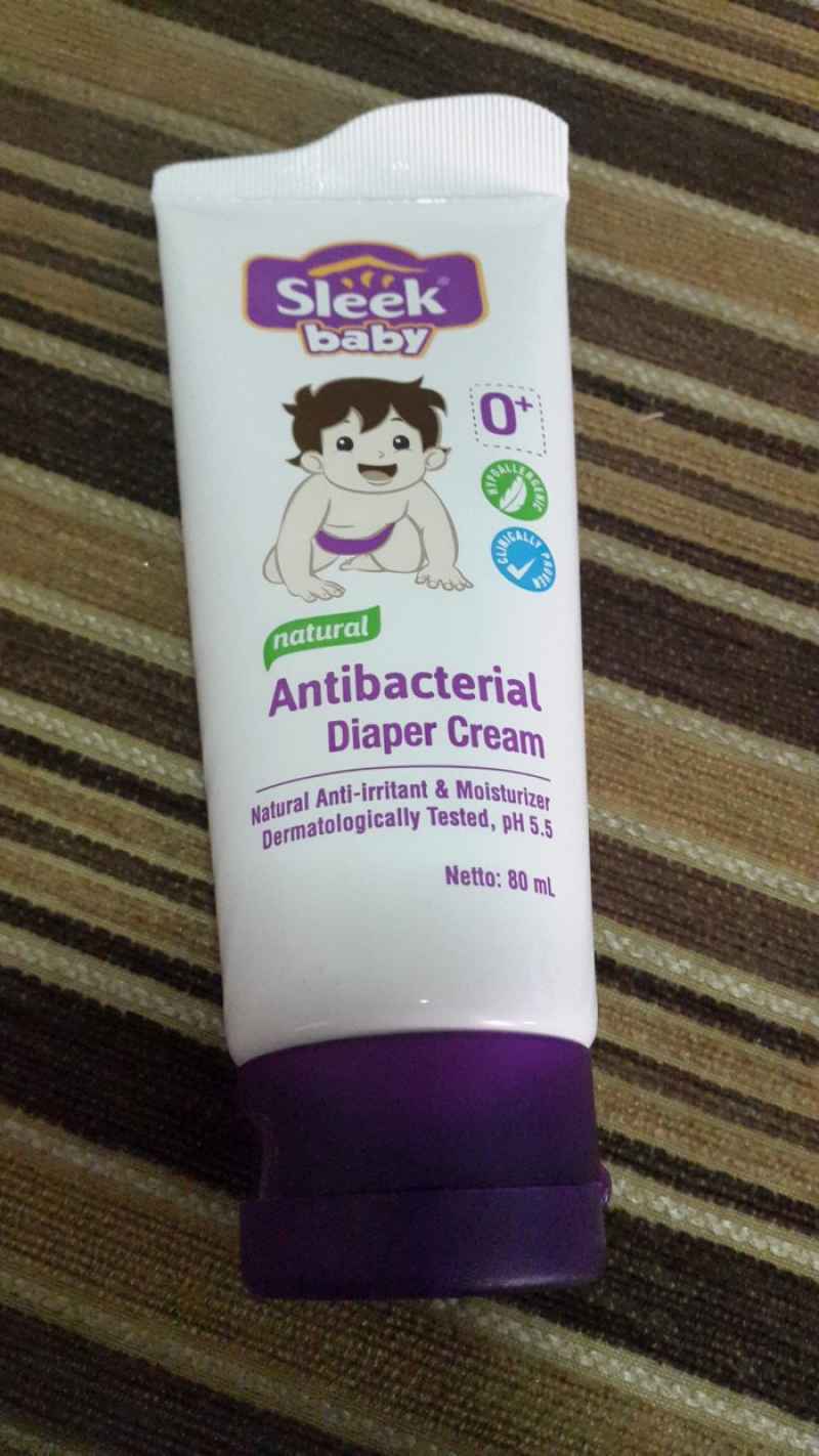 Promo Sleek Baby Antibacterial Diaper Cream 80ml Diskon 23 Di