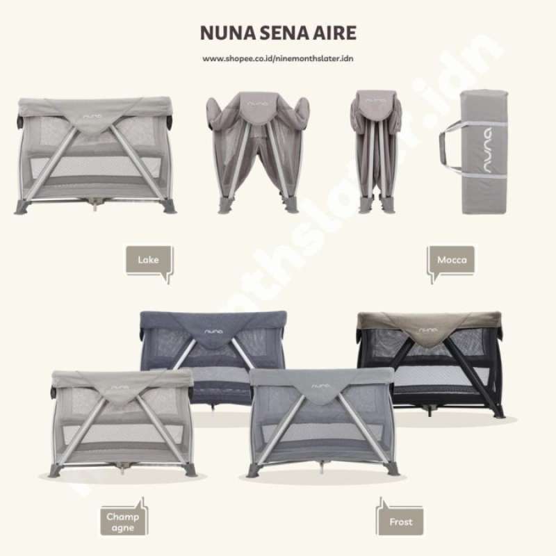 Nuna sena hot sale aire champagne
