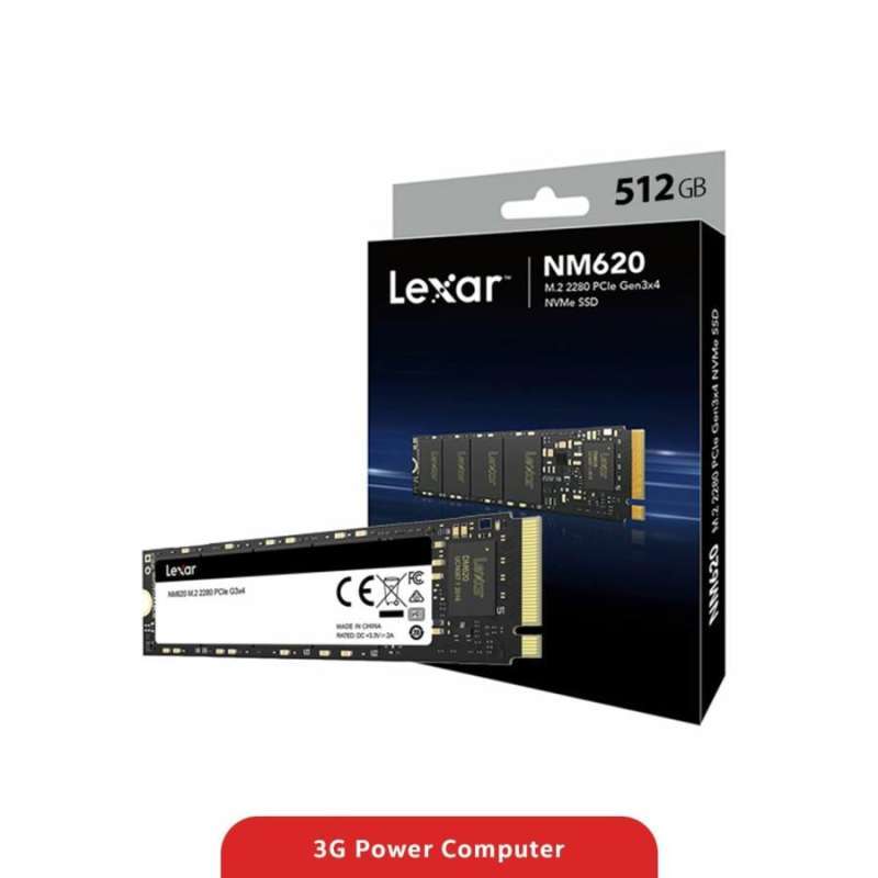 Lexar NM620 256GB 512GB 1TB SSD NMVE PCIe Gen3x4