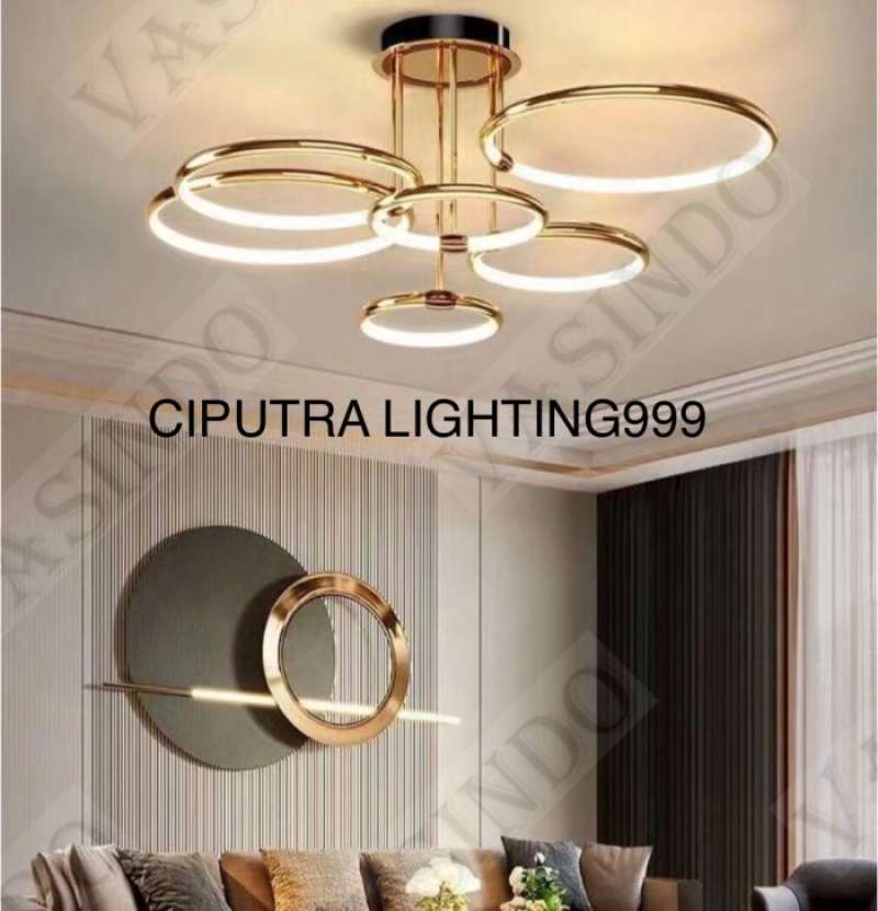 Lampu living clearance room