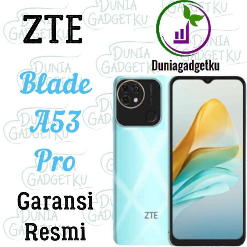 Zte Blade A53 Pro 464gb Garansi Resmi Bisa Cod Ram 44 Extended - Midnight  Blue