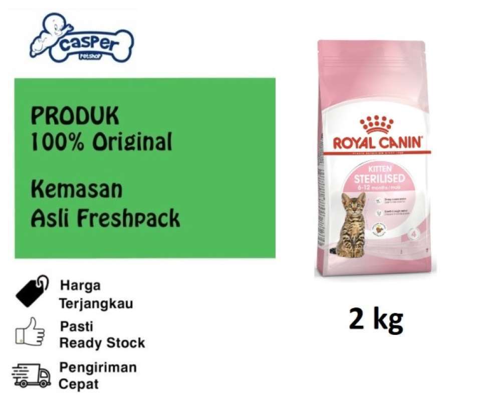 Royal canin kitten sterilised 2kg hotsell