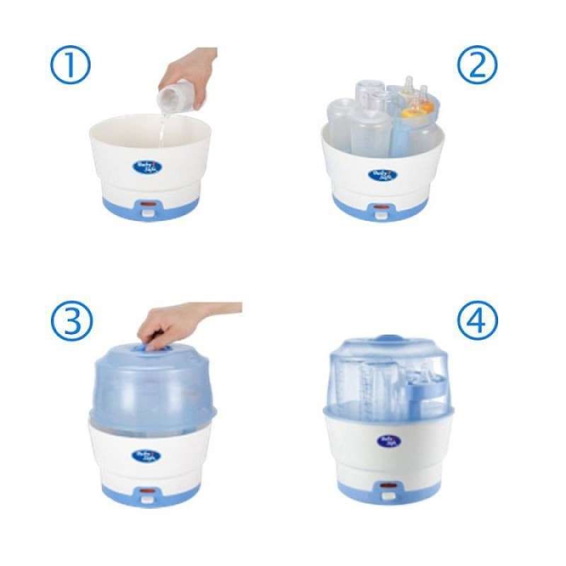Bottle express steam hotsell sterilizer