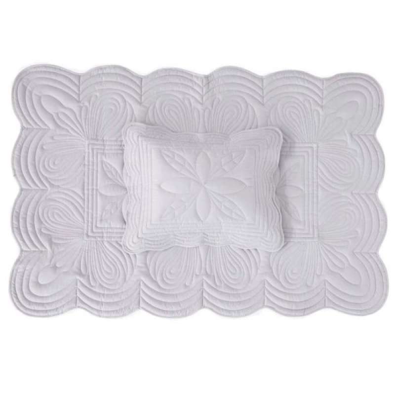 Promo Bonne Mere Cot Quilt Pillow Set New Diskon 4 di Seller