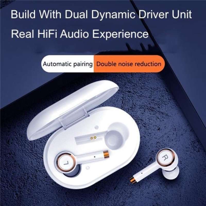Jual HiFi Bluetooth Earphone TWS L2 Noise Reduction Dual Mic HD