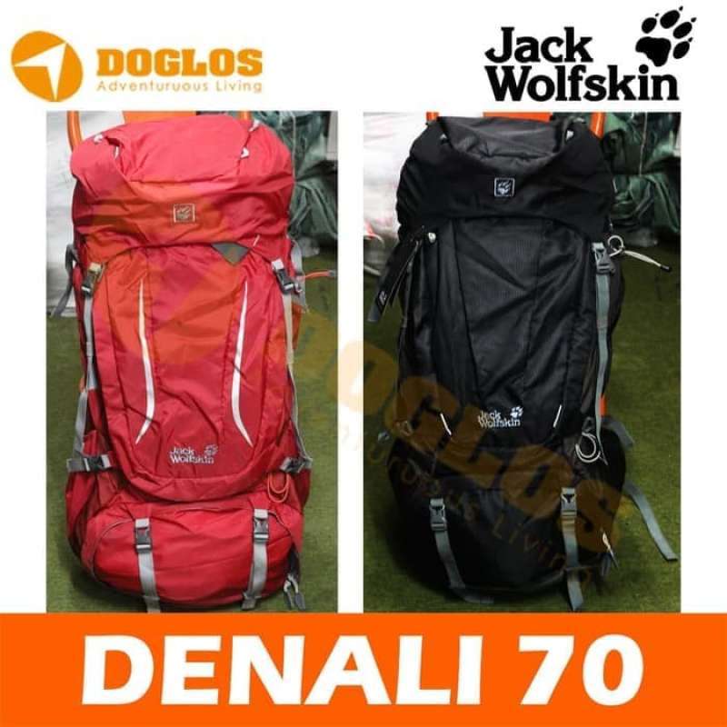 JACK WOLFSKIN Denali 70 Tas Gunung Carrier JWS Original hiking