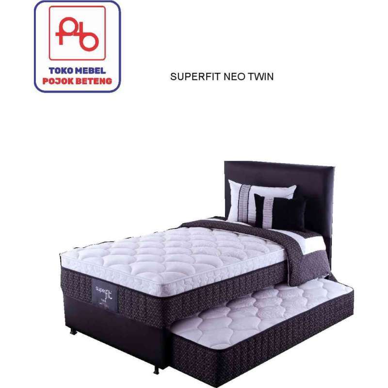 Springbed sorong 2in1 Superfit Neo Twin HB ANNA 90 100 120 Jogja