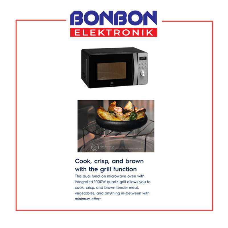 Microwave store electrolux emg20d38gb