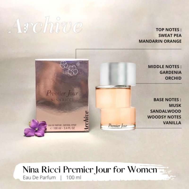 Jual Nina Ricci Premier Jour for Women EDP 100ml di Seller
