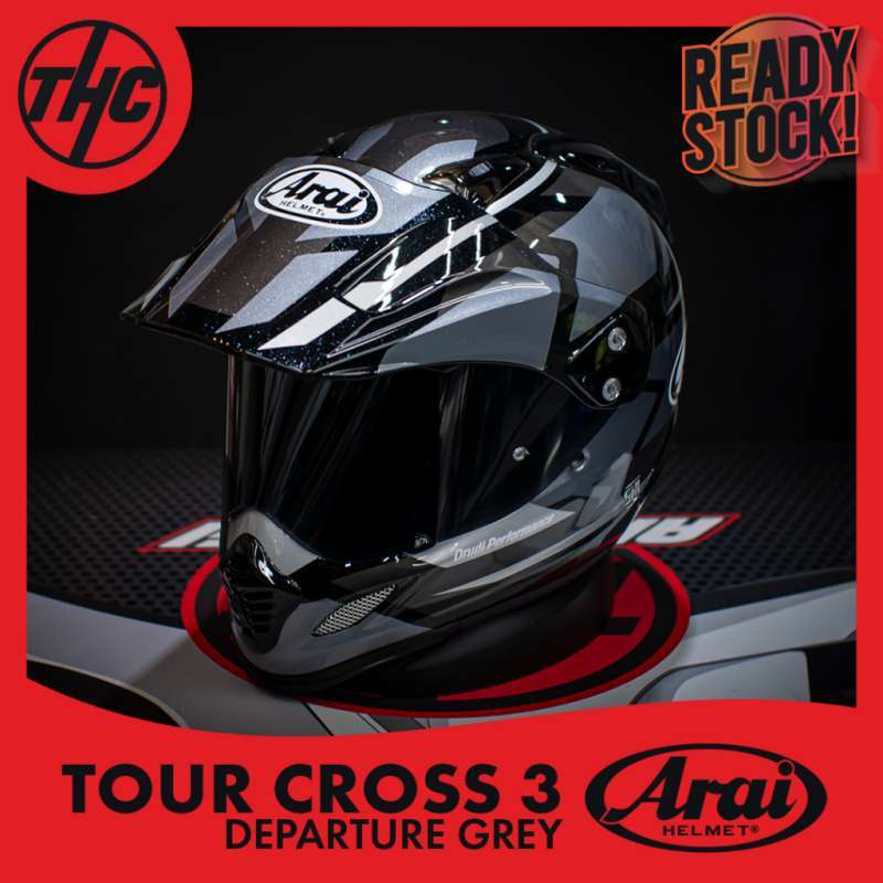 インカム付き】Arai tour cross3 か細く ＋sena 20s 