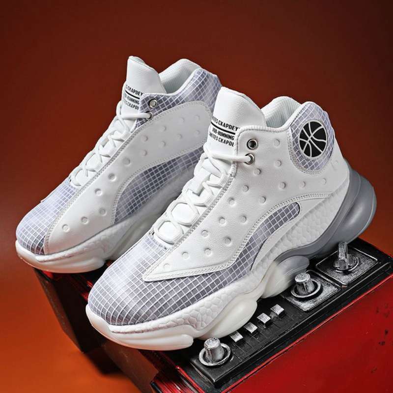 SUPERVICE Q3837 Sepatu Pria Original Sporty Terbaru Sepatu Cowok Trendy  Kekinian Sepatu Sneakers Pria Modis PUTIH 39