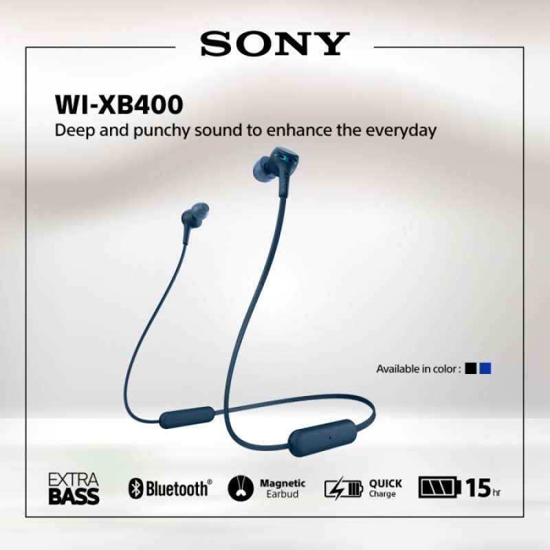 Sony earphones new arrivals wi xb400