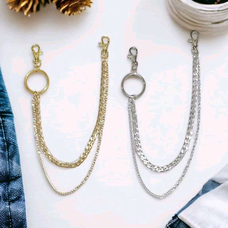 Jual Dave O Ring Belt Chain Rantai Celana Pants Charm Rante Dompet