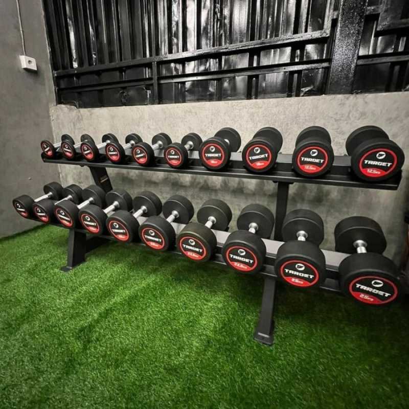 Jual Dumbbell Set Target Fit 2 5 25Kg Total 275Kg Sale di Seller