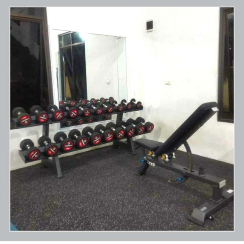 Jual Dumbbell Set Target Fit 2 5 25Kg Total 275Kg Sale di Seller