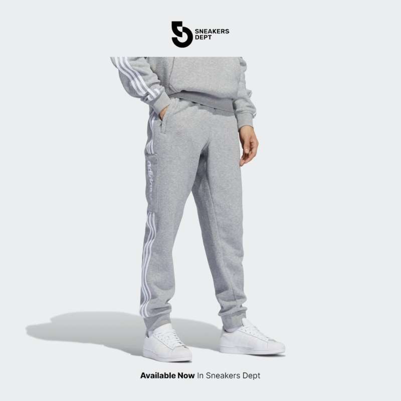Celana Jogger Pria ADIDAS SPRT COMFORT 3 STIPES JOGGER H31239 ORIGINAL