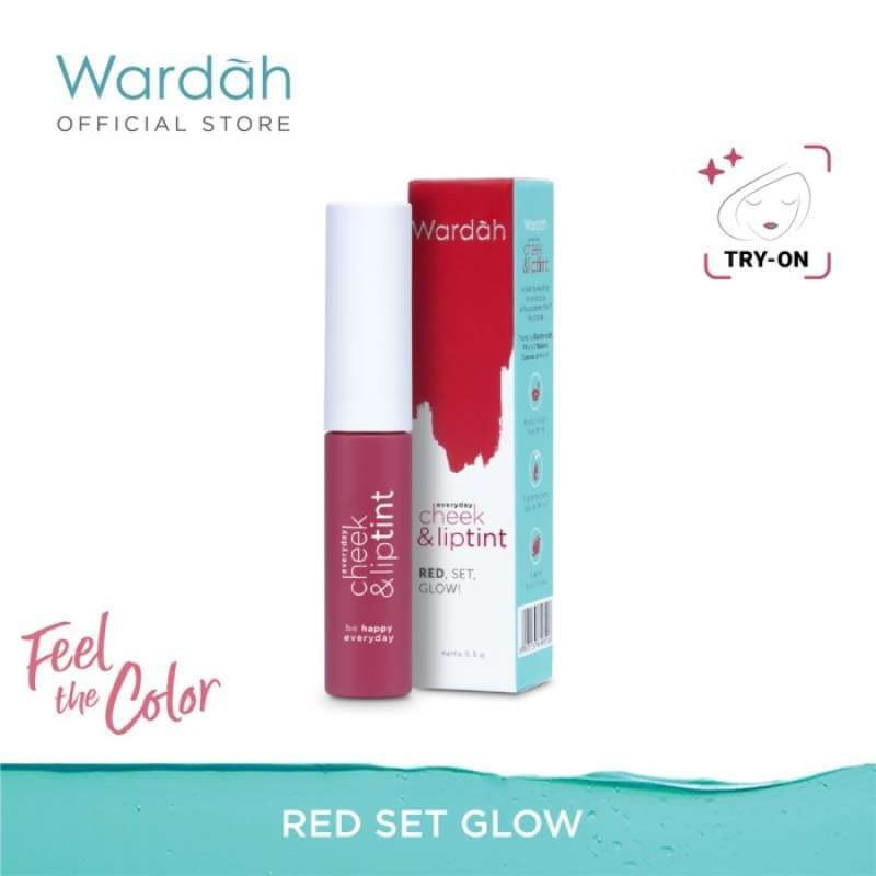 Jual ORIGINAL Wardah Cheek and Lip Tint Liptint Blush TERBARU di