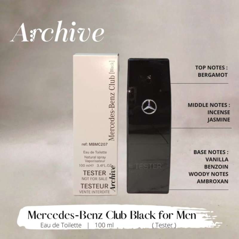 BEFORE YOU BUY  Mercedes Benz Club Black - A Vanilla Men's
