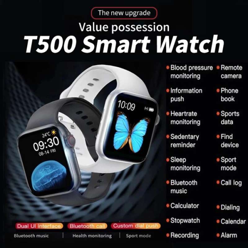 Smart watch t500 original outlet