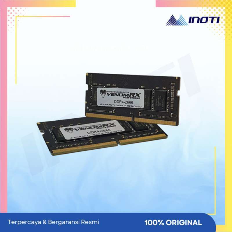 VenomRX Notebook RAM Sodimm DDR4 8GB PC2666
