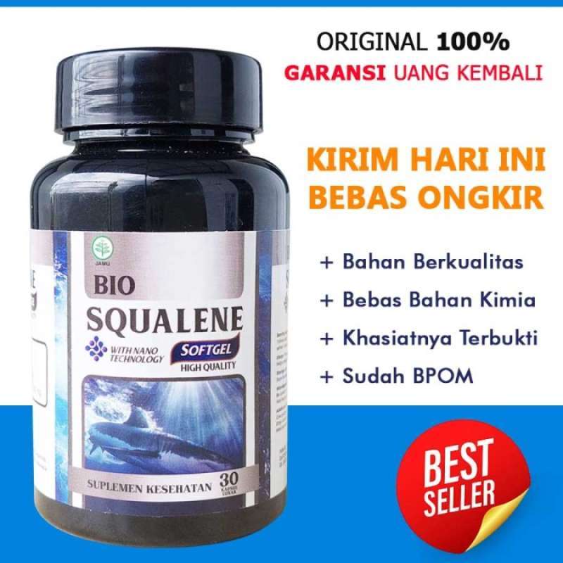 Obat Alopecia Areata / Rambut Kepala Botak Koin - Squalene
