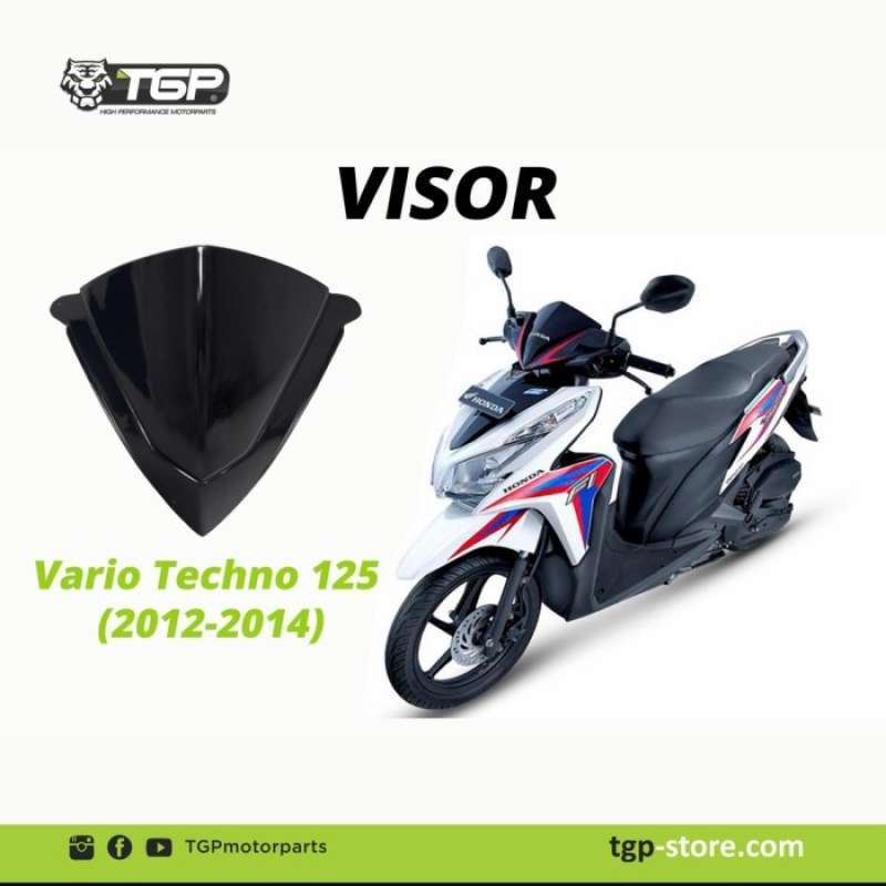 Visor vario 125 old sale