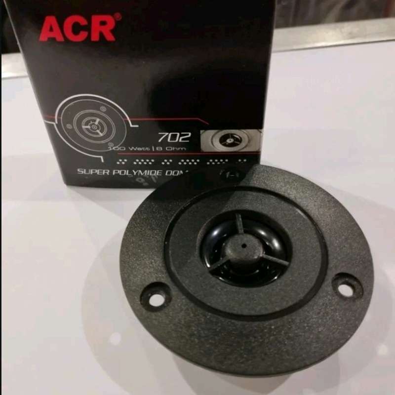 Promo Tweeter Acr 702 Super Polymide Dome Tweeter 100watt harga