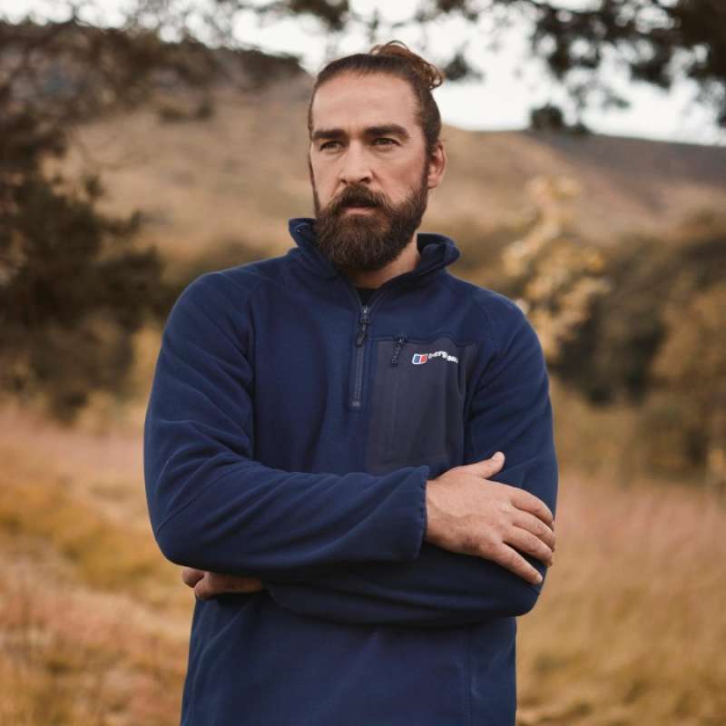 Berghaus deception fleece blue top