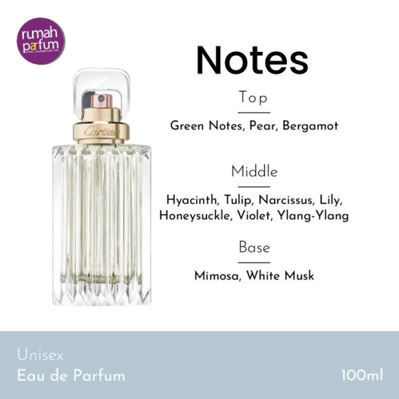Cartier carat perfume notes clearance