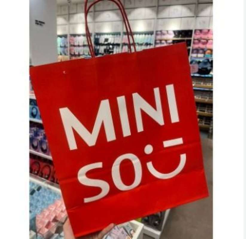 Miniso paper bag hotsell