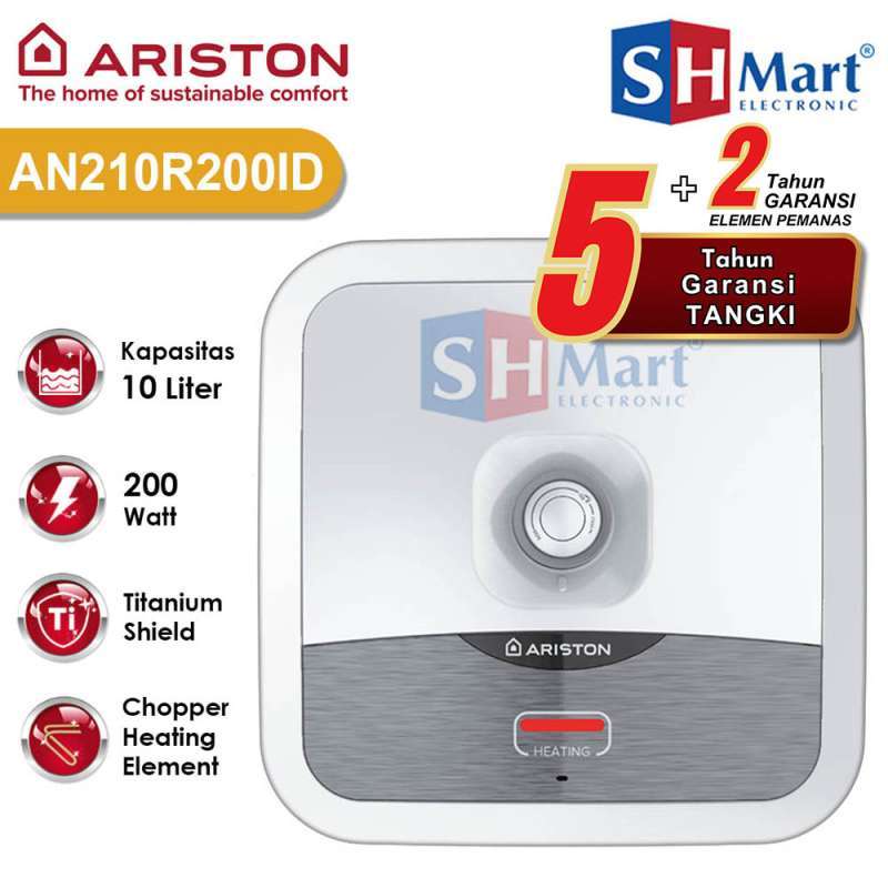 An2 Ariston Gas Water Heater 10 Liters 200 Watt Ariston 10 Liter