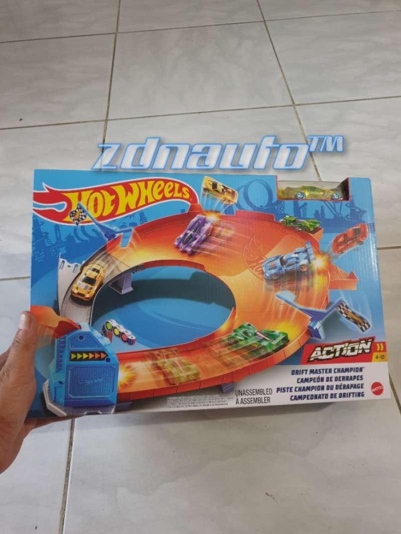 Promo Hot Wheels Drift Master Champion Track Original Mattel