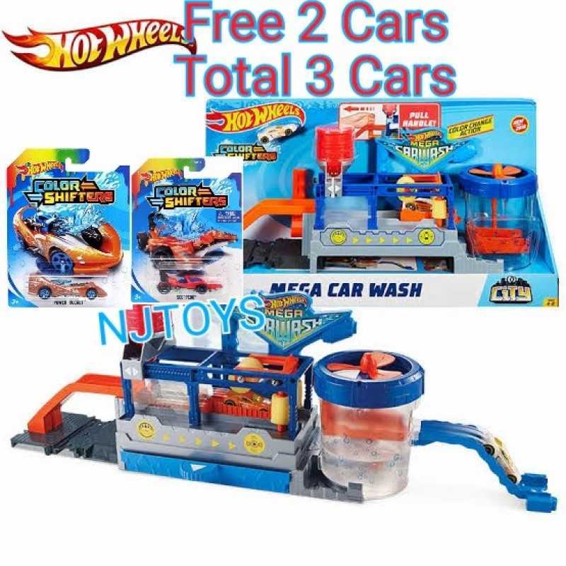 Hot wheels ftb66 city mega car wash best sale