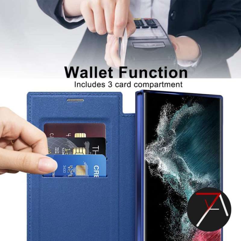 Dompet Leather Cover S21 Case Samsung Samsung Galaxy Note