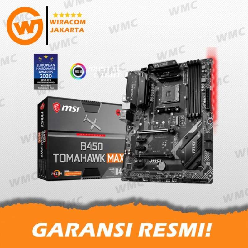 Promo Motherboard Mainboard Amd Msi B450 Tomahawk Max am4 b450 ddr4 Diskon 23 Di Seller Ulita Store Kalibata Kota Jakarta Selatan Blibli