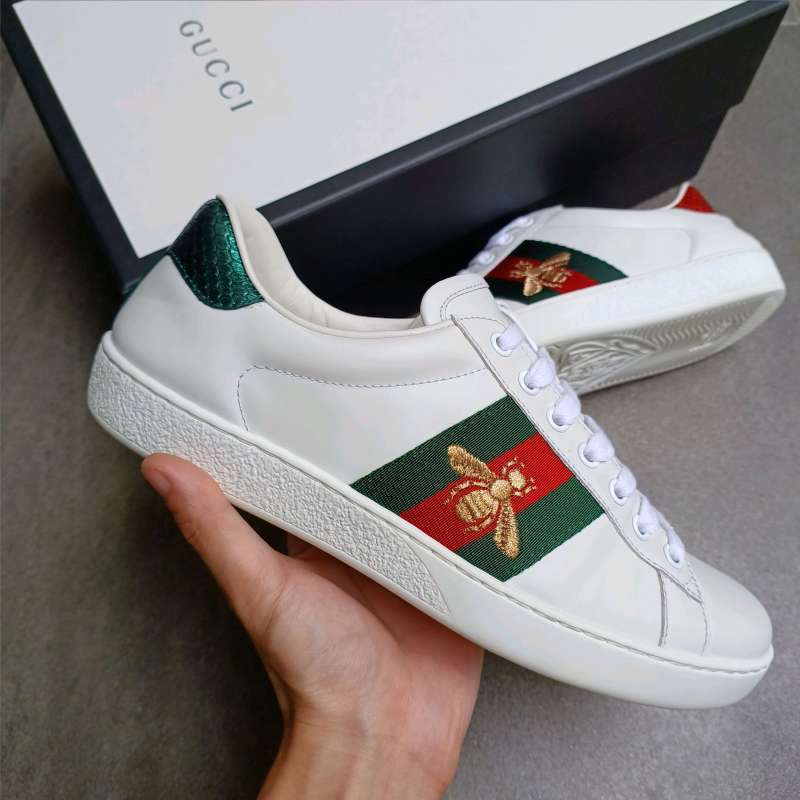 Gucci white bee new arrivals