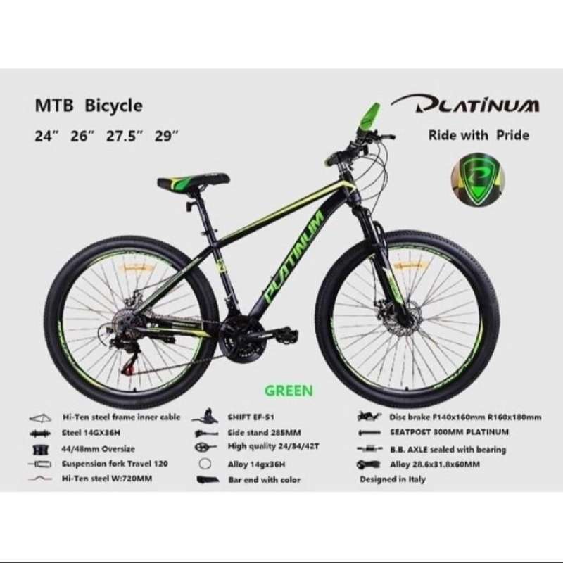 Platinum mtb 27.5 2025
